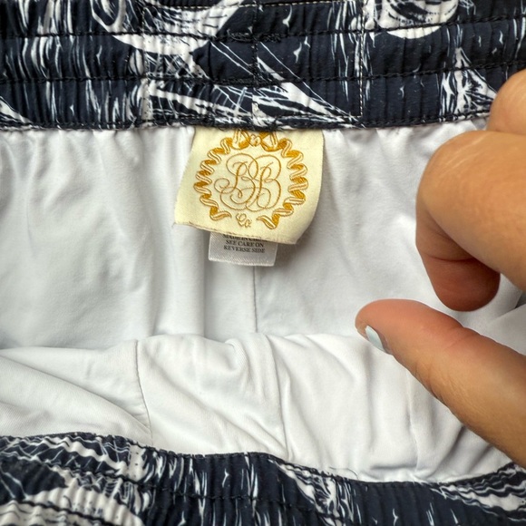 The Beaufort Bonnet Company Nautical Print Swim Shorts sz:12 - Picture 3 of 7